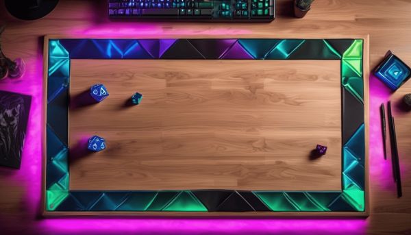 Personnalisez votre tapis de dés et jouez avec style