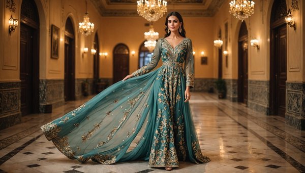 Trouvez votre robe orientale de soirée parfaite chez Caftan Yasmina