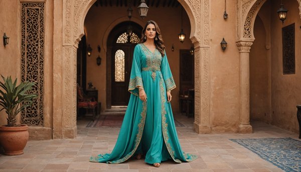 Caftan marocain simple : l'élégance moderne à votre portée