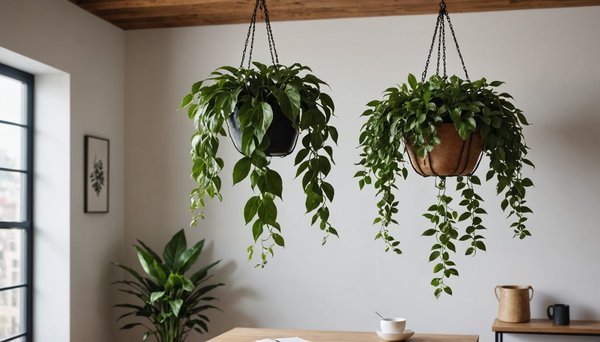 Sublimez votre intérieur avec une plante accroché au plafond.